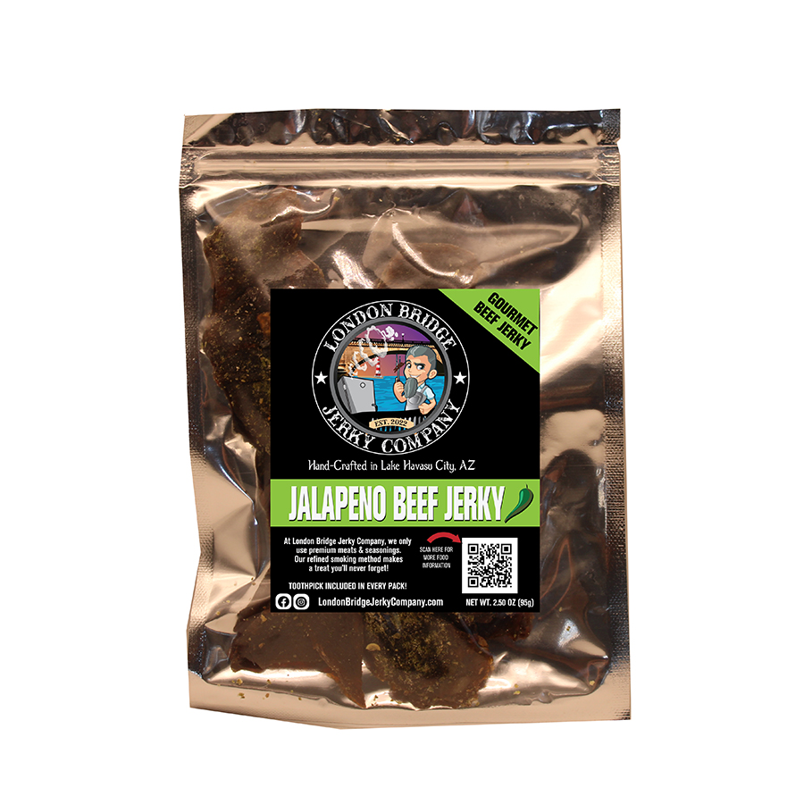 Jalapeno Beef Jerky London Bridge Jerky Company